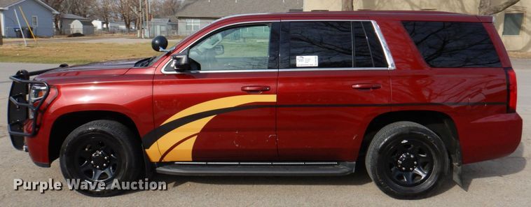 image for item DN1398 2018 Chevrolet Tahoe Police  SUV