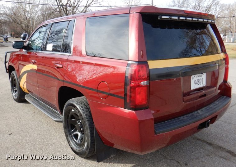 image for item DN1398 2018 Chevrolet Tahoe Police  SUV