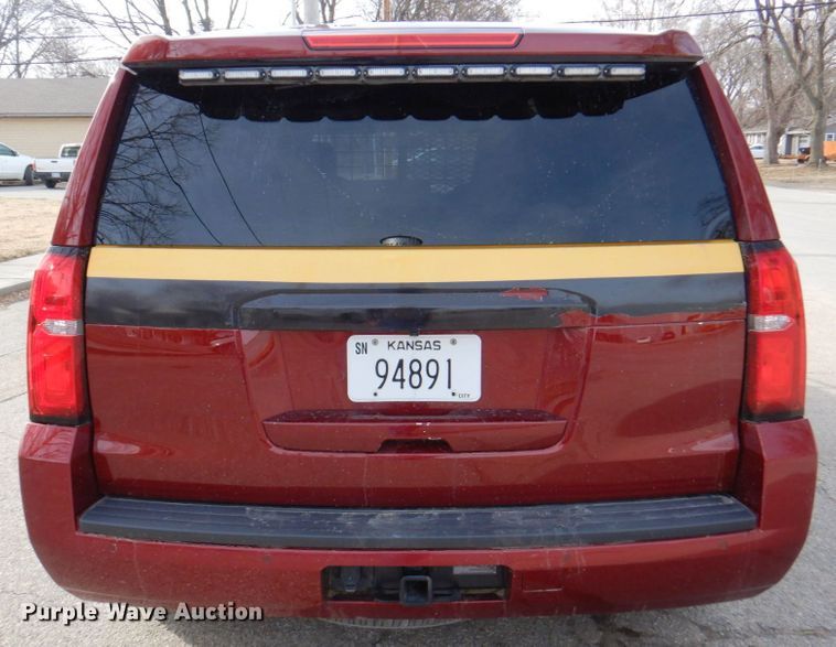 image for item DN1398 2018 Chevrolet Tahoe Police  SUV