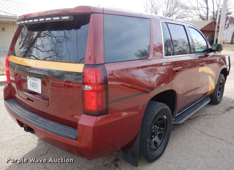 image for item DN1398 2018 Chevrolet Tahoe Police  SUV