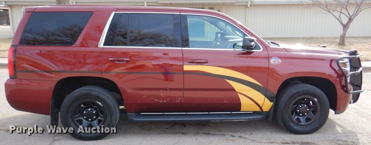 image for item DN1398 2018 Chevrolet Tahoe Police  SUV