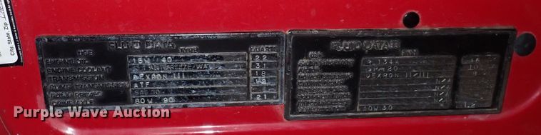 image for item DS7016 2001 Freightliner FL80  pumper fire truck