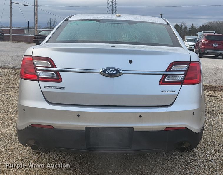 image for item HK9311 2018 Ford Taurus Police Interceptor 