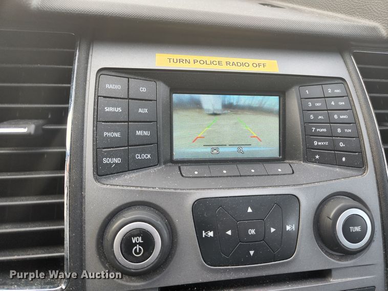 image for item HK9311 2018 Ford Taurus Police Interceptor 