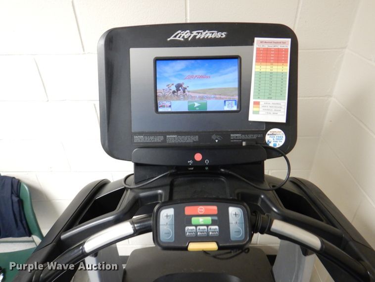 image for item IH9232 Life Fitness flex deck treadmill