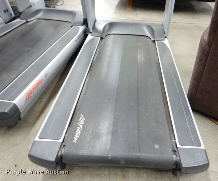 image for item IH9234 (3) Life Fitness 95T Flex deck treadmills
