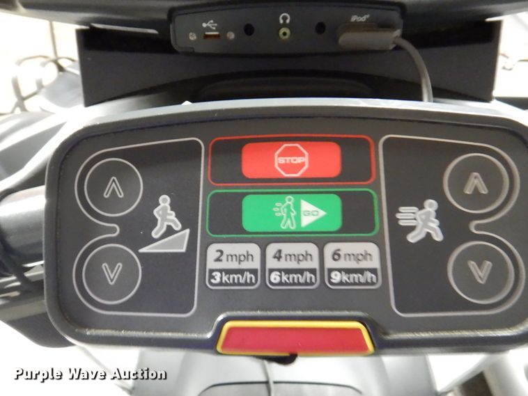 image for item IH9235 (3) Life Fitness 95T flex deck treadmills