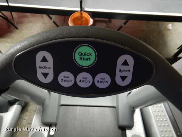 image for item IH9235 (3) Life Fitness 95T flex deck treadmills