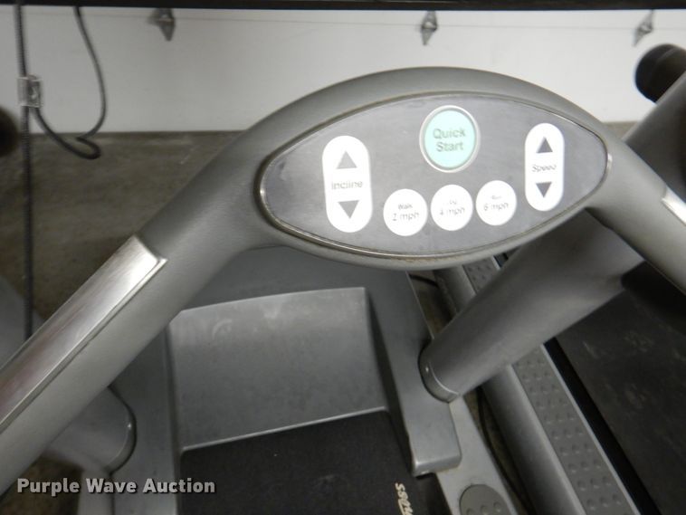 image for item IH9235 (3) Life Fitness 95T flex deck treadmills