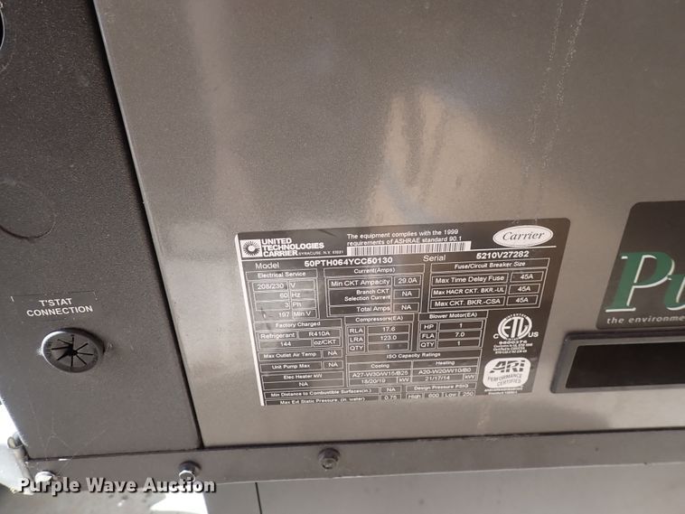 image for item IH9504 (9) Carrier HVAC units