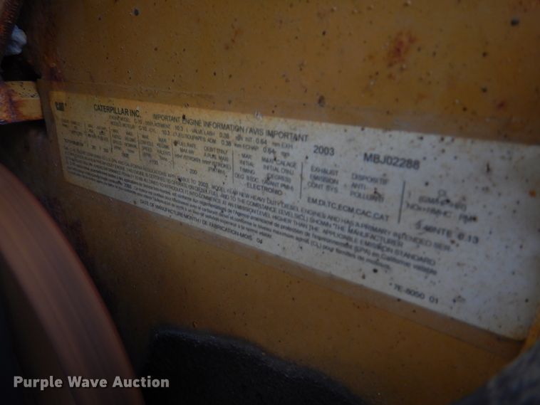 image for item IM9664 2004 International 7600  dump truck