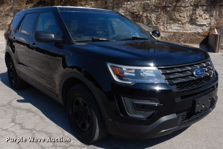 image for item IM9666 2016 Ford Explorer Police Interceptor  SUV