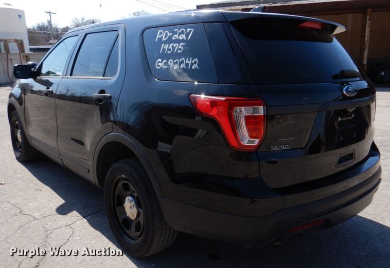 image for item IM9666 2016 Ford Explorer Police Interceptor  SUV