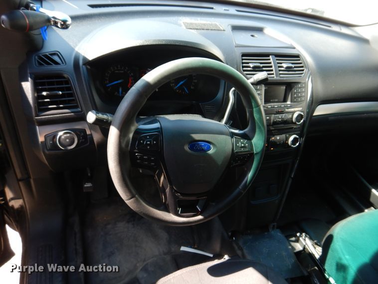 image for item IM9666 2016 Ford Explorer Police Interceptor  SUV