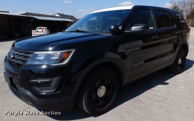 image for item IM9667 2017 Ford Explorer Police Interceptor  SUV