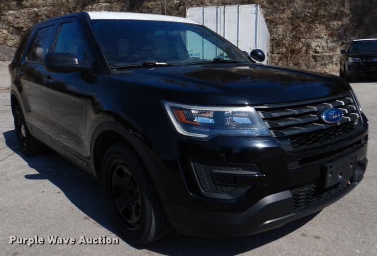 image for item IM9667 2017 Ford Explorer Police Interceptor  SUV