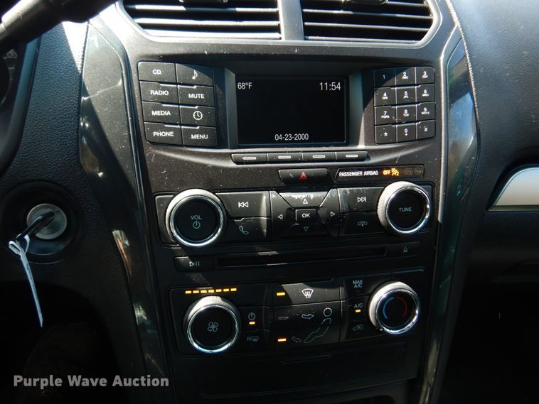 image for item IM9667 2017 Ford Explorer Police Interceptor  SUV