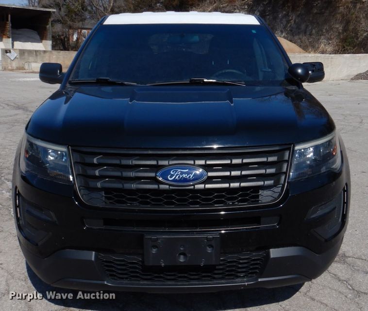 image for item IM9668 2016 Ford Explorer Police Interceptor  SUV