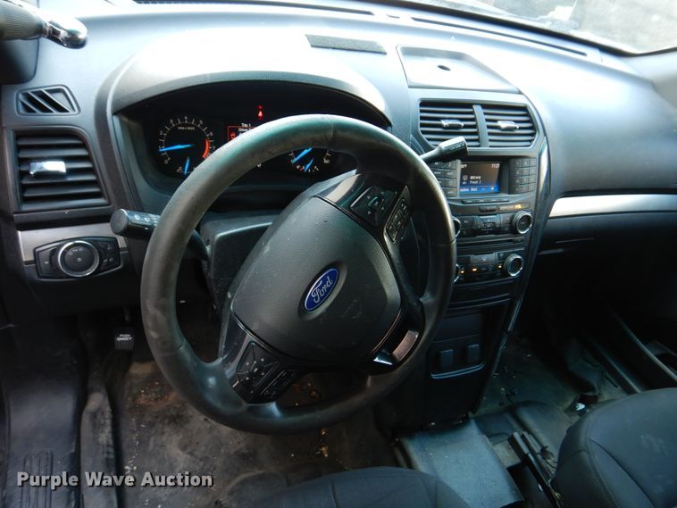 image for item IM9668 2016 Ford Explorer Police Interceptor  SUV