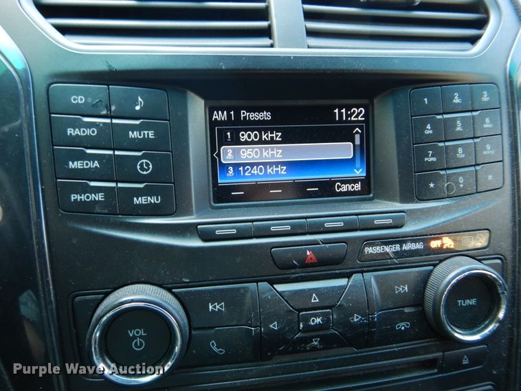 image for item IM9668 2016 Ford Explorer Police Interceptor  SUV