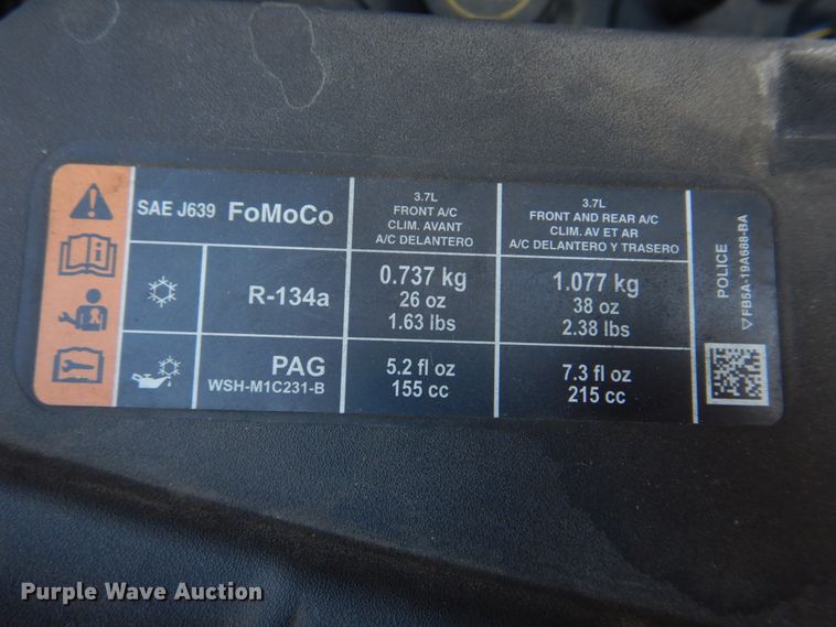 image for item IM9668 2016 Ford Explorer Police Interceptor  SUV