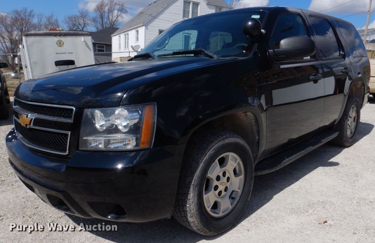 image for item IM9669 2013 Chevrolet Tahoe Police  SUV