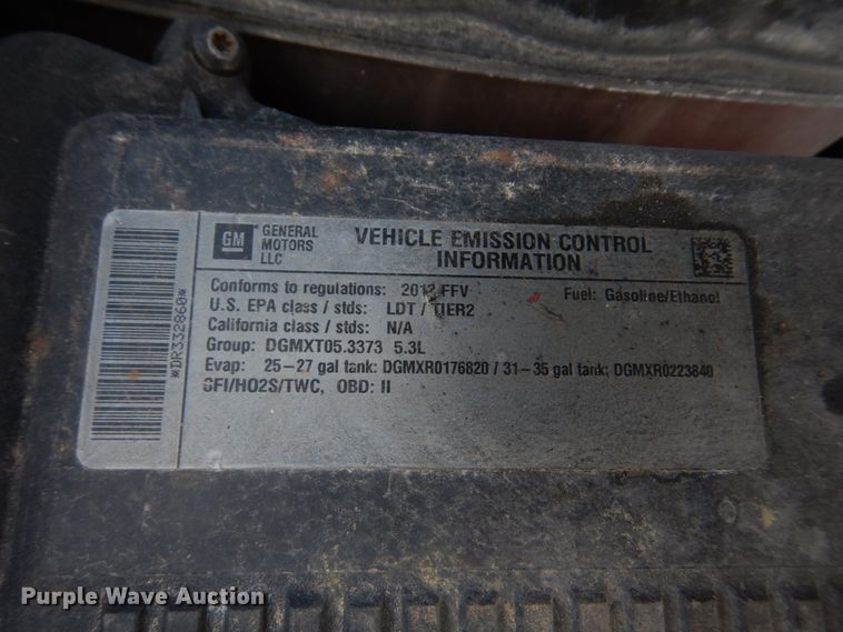 image for item IM9669 2013 Chevrolet Tahoe Police  SUV