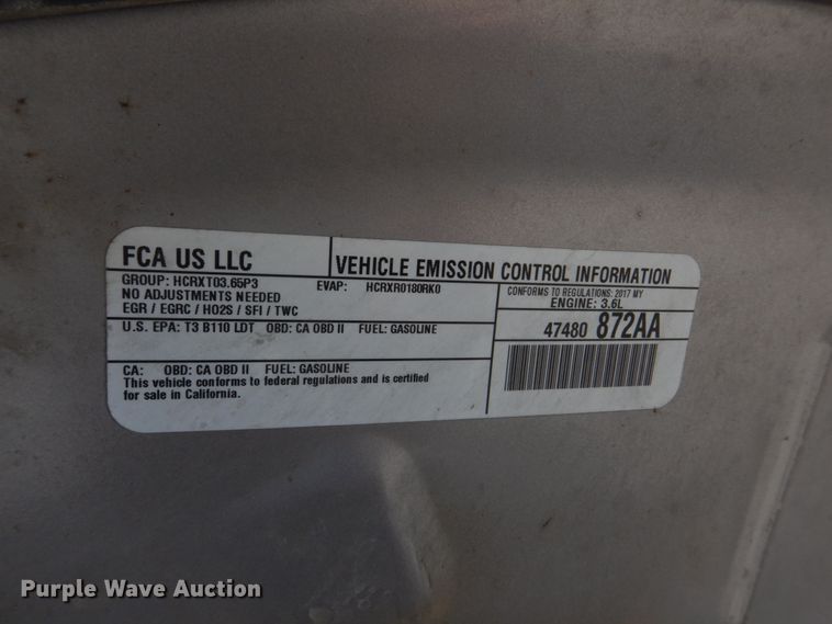 image for item IM9670 2017 Dodge Durango  SUV