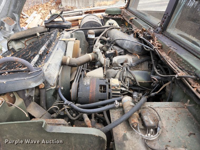 image for item JG9193 1990 Am General M998 Humvee  SUV