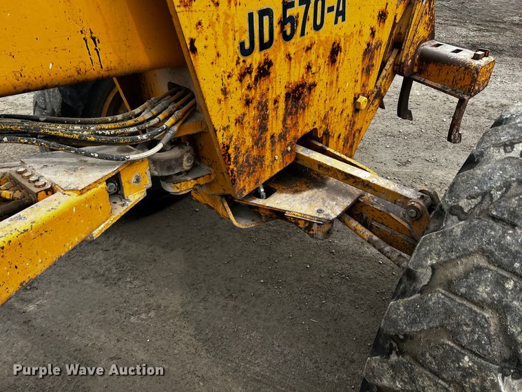 image for item JH9314 1973 John Deere 570A  motor grader