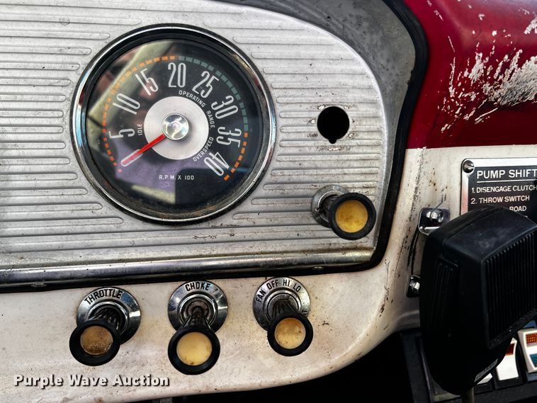 image for item JH9359 1966 Ford F800  pumper fire truck