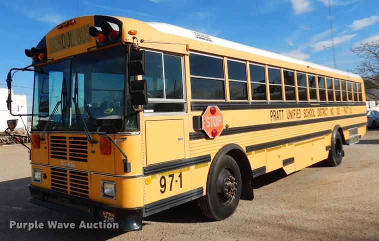 image for item JJ9848 1997 Thomas Built Saf-T-Liner MVP  school bus