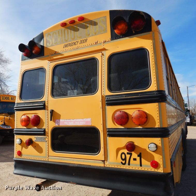 image for item JJ9848 1997 Thomas Built Saf-T-Liner MVP  school bus