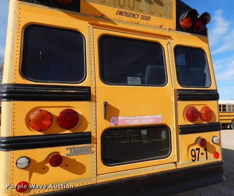 image for item JJ9848 1997 Thomas Built Saf-T-Liner MVP  school bus