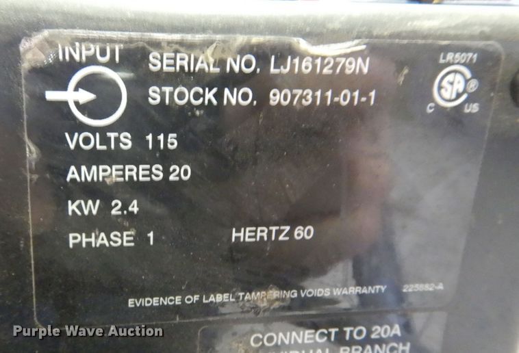 image for item JJ9858 Miller Millermatic 140  welder