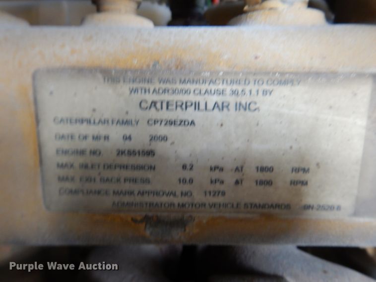 image for item JK9544 2001 Sterling LT9500 dump truck