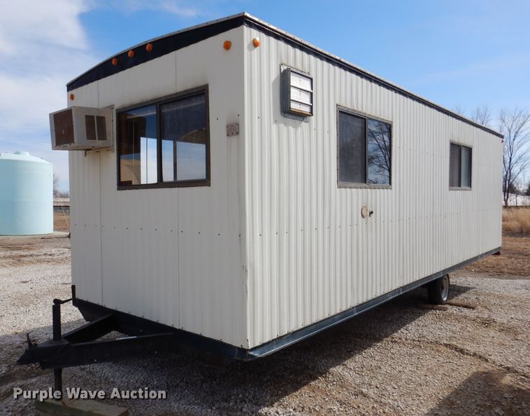 image for item JK9546 1997 Action Mobile Industries 830  jobsite trailer