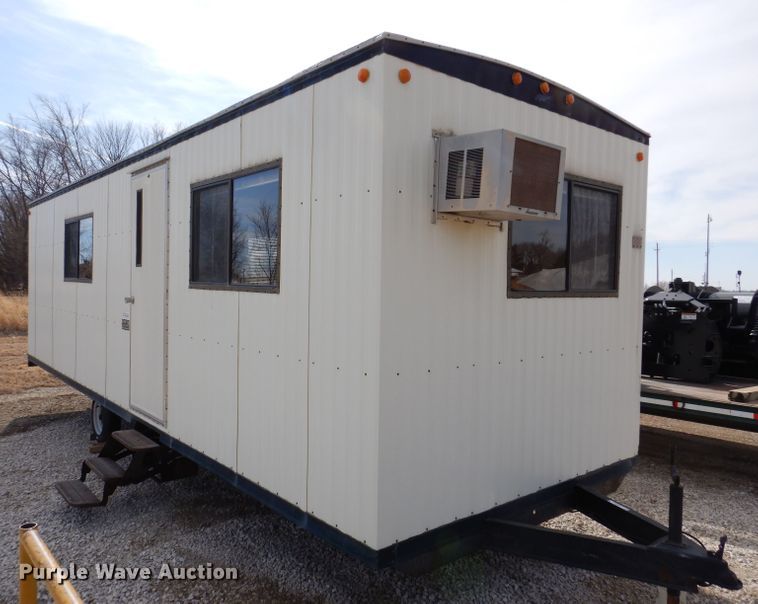 image for item JK9546 1997 Action Mobile Industries 830  jobsite trailer