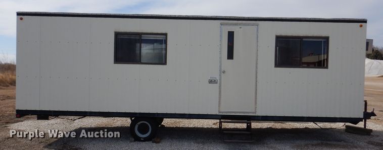 image for item JK9546 1997 Action Mobile Industries 830  jobsite trailer