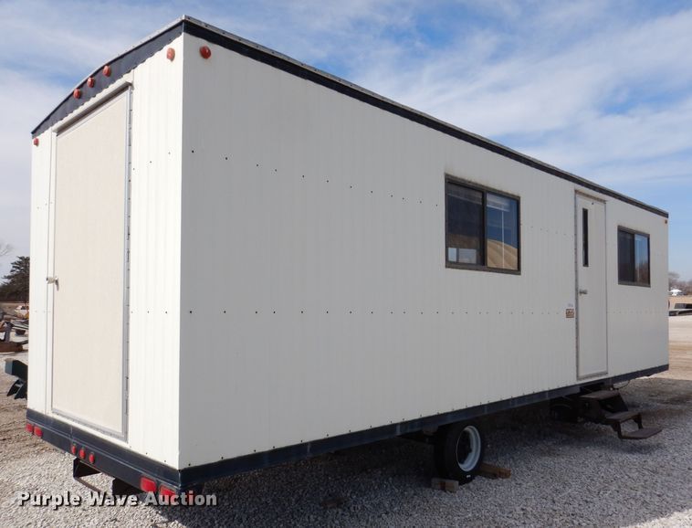 image for item JK9546 1997 Action Mobile Industries 830  jobsite trailer