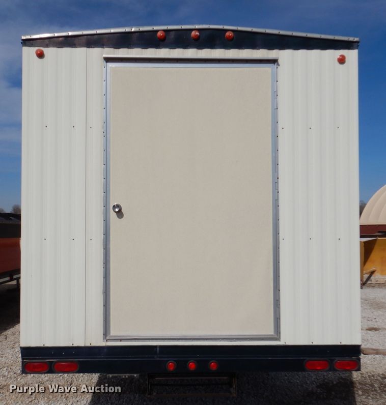 image for item JK9546 1997 Action Mobile Industries 830  jobsite trailer