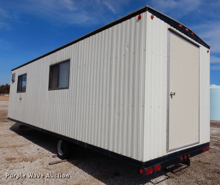 image for item JK9546 1997 Action Mobile Industries 830  jobsite trailer