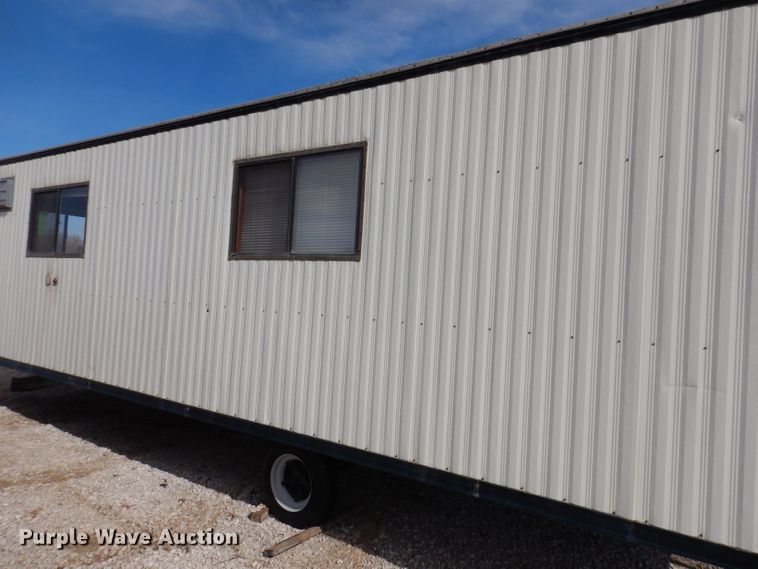 image for item JK9546 1997 Action Mobile Industries 830  jobsite trailer