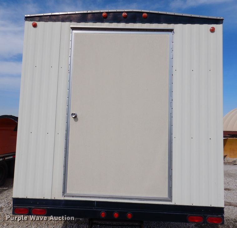 image for item JK9546 1997 Action Mobile Industries 830  jobsite trailer