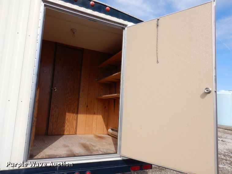 image for item JK9546 1997 Action Mobile Industries 830  jobsite trailer