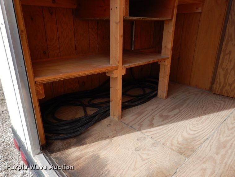 image for item JK9546 1997 Action Mobile Industries 830  jobsite trailer