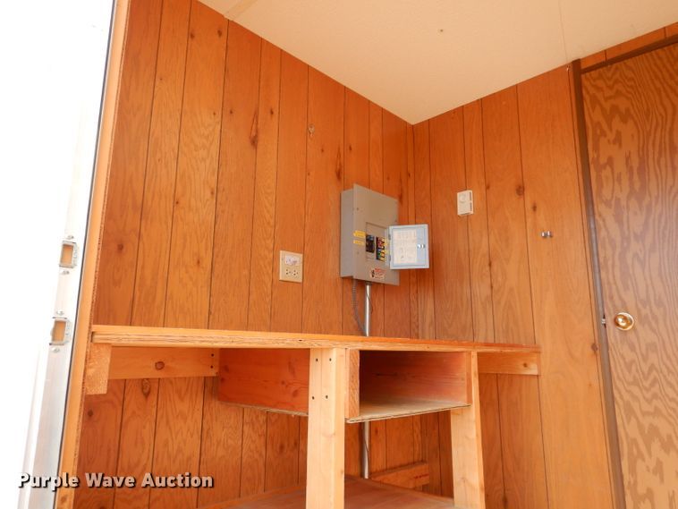 image for item JK9546 1997 Action Mobile Industries 830  jobsite trailer