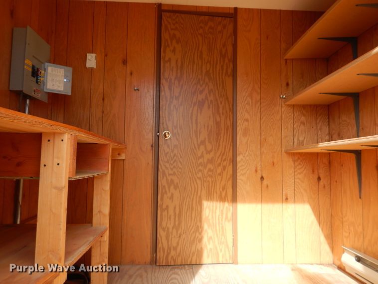 image for item JK9546 1997 Action Mobile Industries 830  jobsite trailer