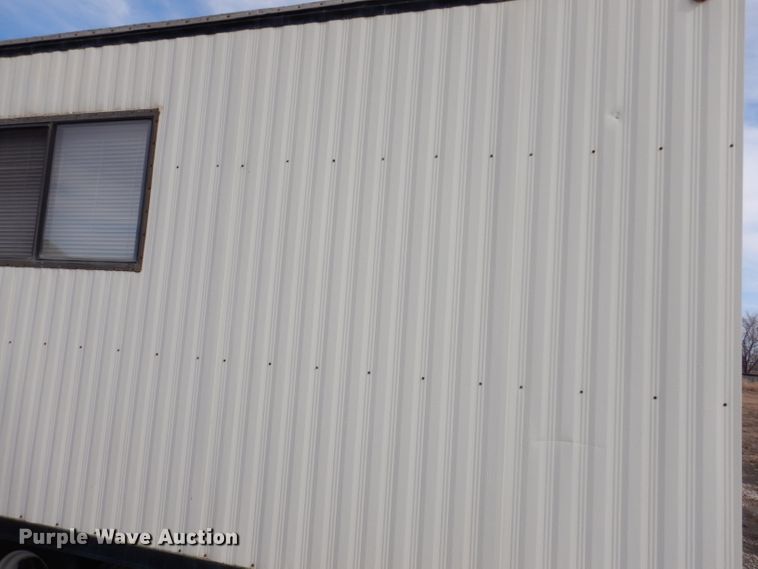 image for item JK9546 1997 Action Mobile Industries 830  jobsite trailer