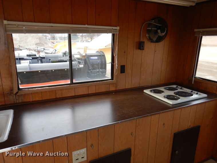 image for item JK9546 1997 Action Mobile Industries 830  jobsite trailer